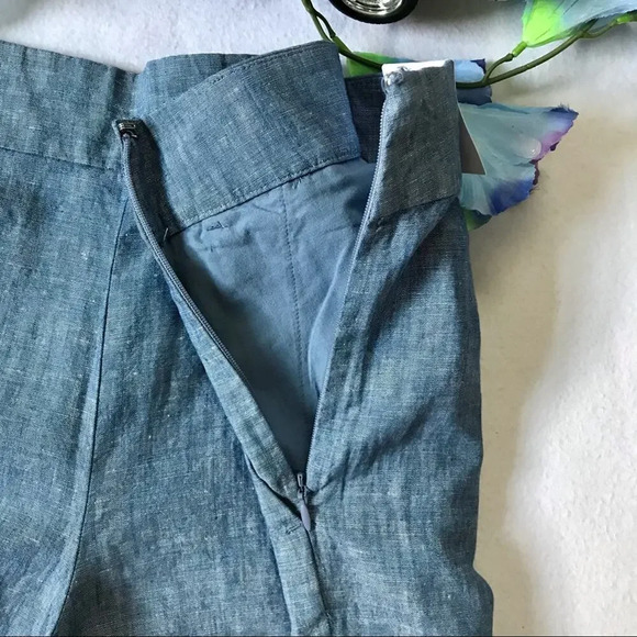 LOFT NWT Denim Scallop Short Women Various - Picture 4 of 9